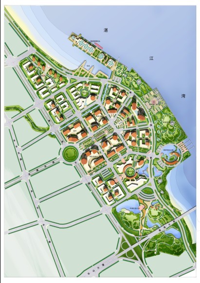 湛江經濟技術開發(fā)區(qū)重點地段城市設計